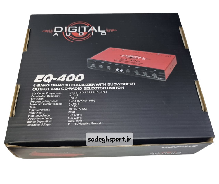 اکولایزر (پروسسور) دیجیتال اودیو مدل EQ-400