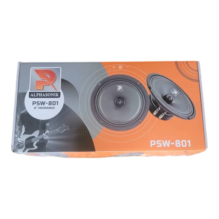 میدرنج ۸اینچ آلفاسونیک مدل PSW-801