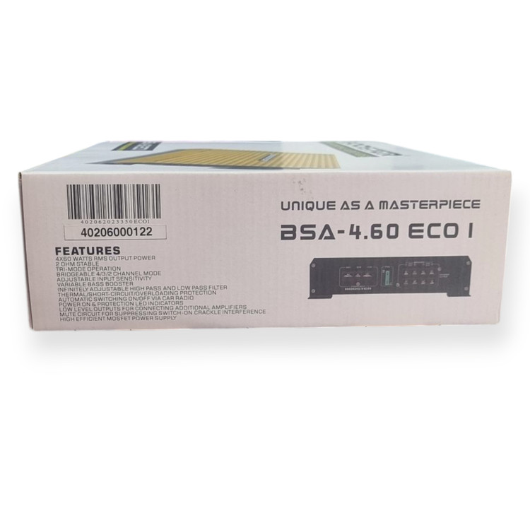 آمپلی فایر 60×4 بوستر مدل BSA-ECO 1