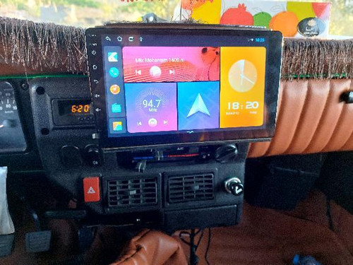 11-inch Android monitor for Nissan Zamyad, blue, with frame, model T1, brand Screen Tech