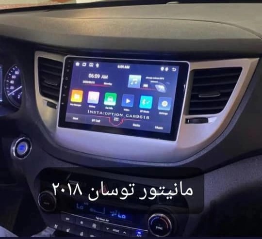 مانیتور11اینچ اندروید هیوندای توسان 2018 مدل T1 برند اسکرین تک