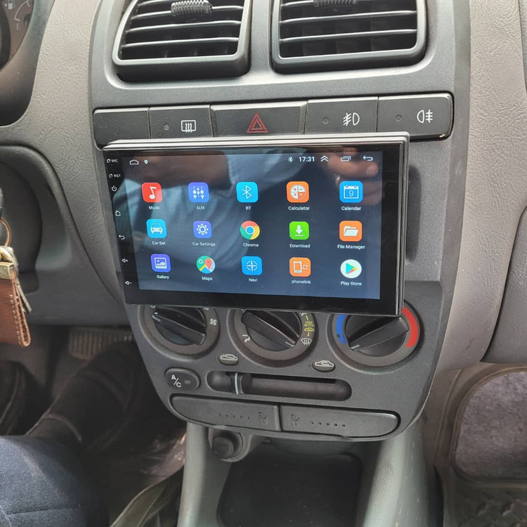7 inch Android monitor for Hyundai Verna, model T1, Screen Tech brand