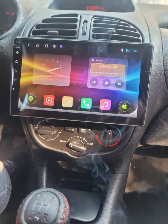 11 inch monitor Peugeot 206 model T1 brand Screen Tech4